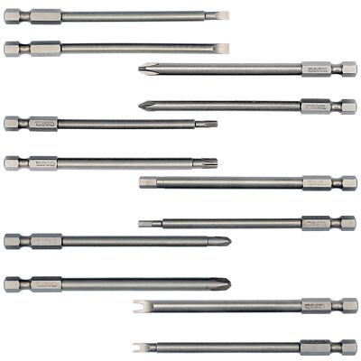 Bits Schrauberbits Schraubendreher 1/4'' LANG Pro 2-tlg Schrauber Bit PH Torx Hex