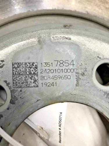 CHEVROLET CHEVY MALIBU 2020 Rear Brake Rotor Left Diver And Right Passenger Side - Picture 3 of 12