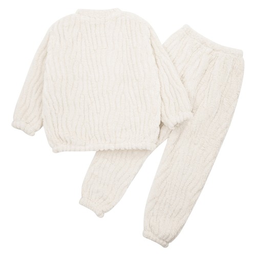 Kids Girls Tops With Pants Activewear Pajamas Set Warm Nightwear Flannel Cute - Picture 33 of 45
