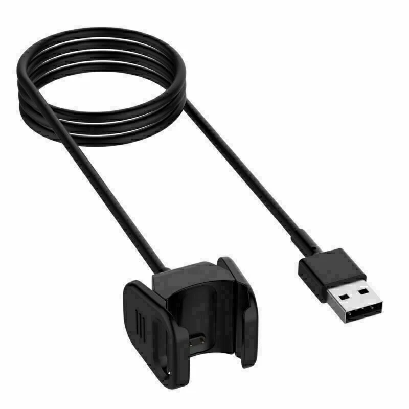USB Ladekabel Ladegerät Charging Cradle Charger Cable Für Fitbit Charge 4 Watch - Bild 3 von 4