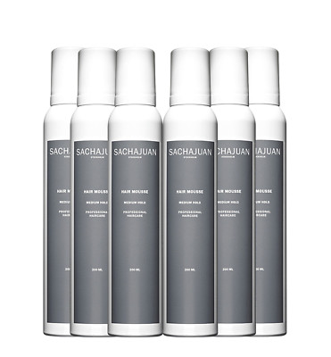 SACHAJUAN Hair Mousse - Gives Hair Perfect Volume 6.7 Oz Set of 6