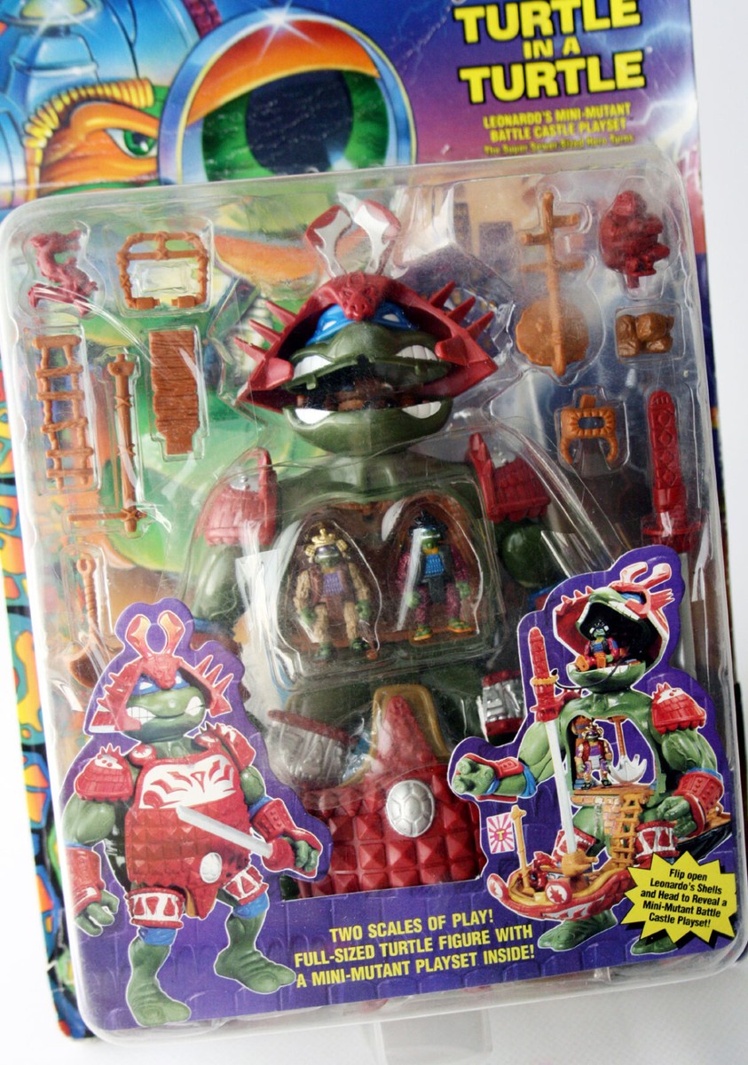 Teenage Mutant Ninja Turtles タートルキャリアー 1995 Teenage Mutant Ninja Turtles Mini Mutant Carry Along