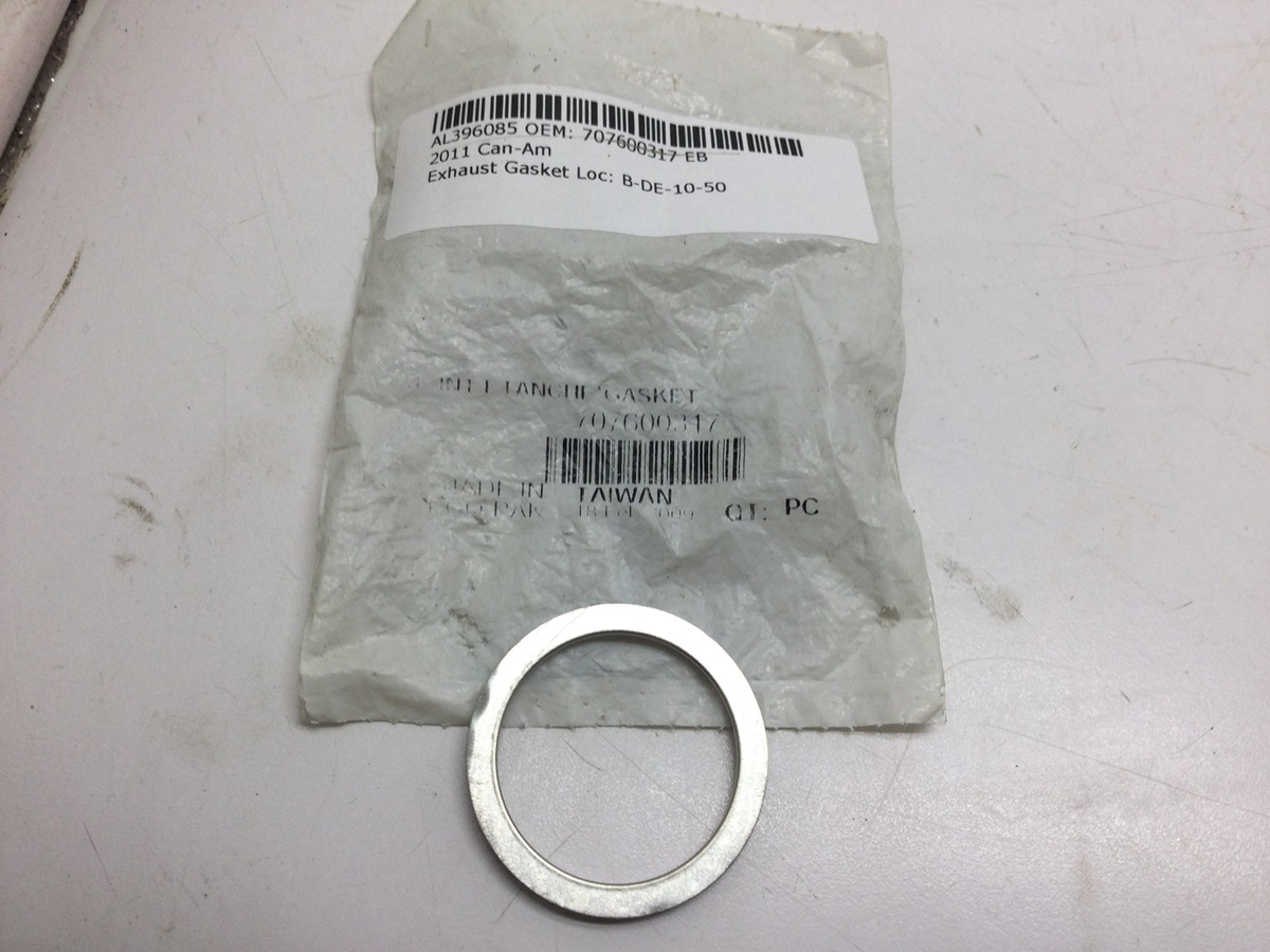 Caltric Exhaust Pipe Gasket For Can-Am Bombardier Outlander Max 400 4x4 (2006-2015) - OE 707600317 Fit
