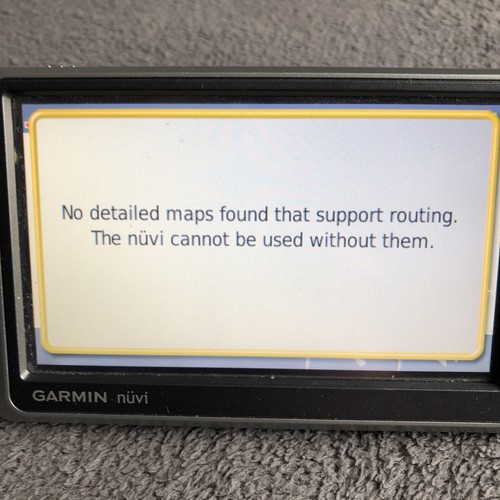 Garmin NUVI 200W GPS Car Navigation System Bundle - NEEDS UPDATE - Picture 7 of 8