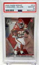 2020 Panini Mosaic Clyde Edwards-Helaire PSA 10 Rookie Card RC. rookie card picture
