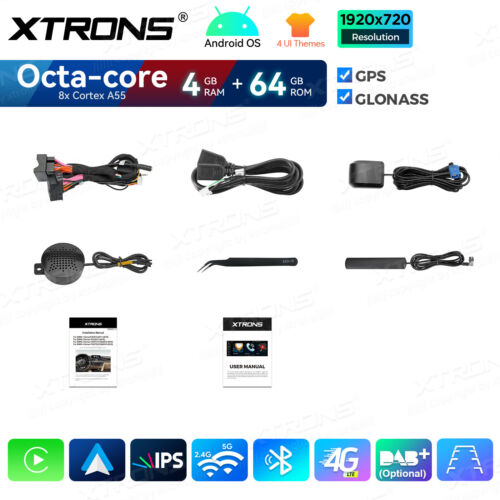 Für BMW F30 F31 F32 F33 NBT 4G Autoradio Android 14 8Core 4+64G CarPlay GPS WIFI - Bild 13 von 14