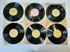 Sowjetunion Schallplatte Vinyl Melodie 64. UdSSR Original Vintage. 6 St&uuml;ck
