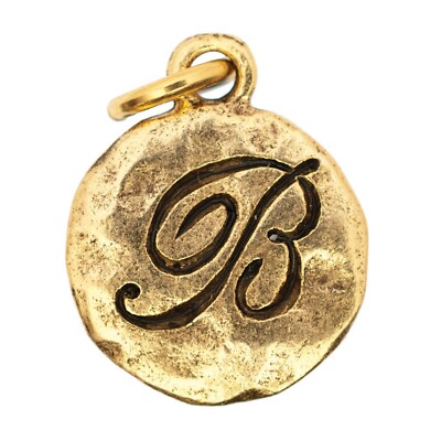 Beaucoup Designs CGB  Gold Monogram Charm B