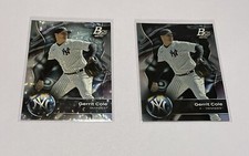 Gerrit Cole 2023 Bowman Platinum Ice Foil #39  & Base #39 Yankees
