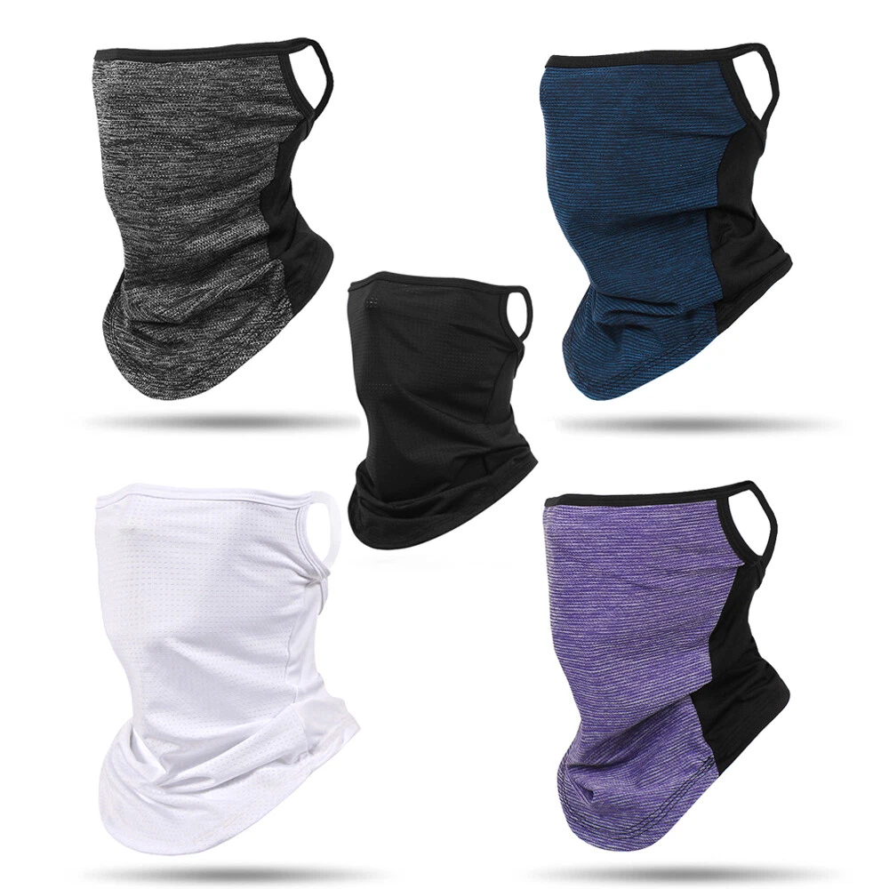 Cooling Neck Gaiter Combination Breathable Washable Reusable with Ear Loops
Opens in a new window or