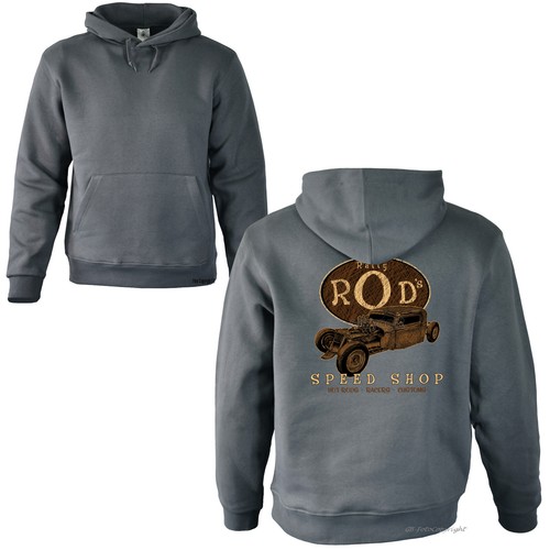 Hot Rod Hoodie Sweatshirt Kustom USCar Garage Vintage Oldtimer Auto