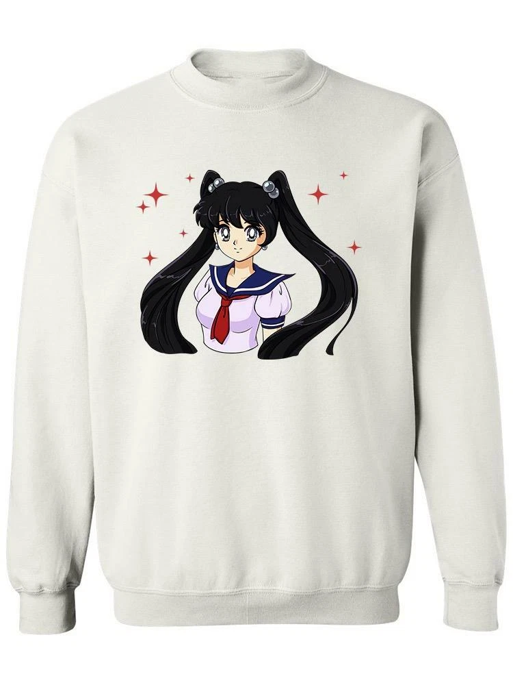 Cute Anime Uniform Shirt - Black Grey