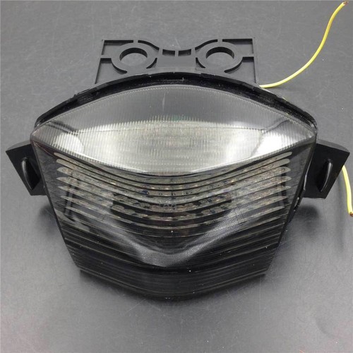 Rear LED Tail Brake Light for 2006 07 2008 Kawasaki Ninja 650R EX650 ER-6f Smoke - Picture 2 of 6