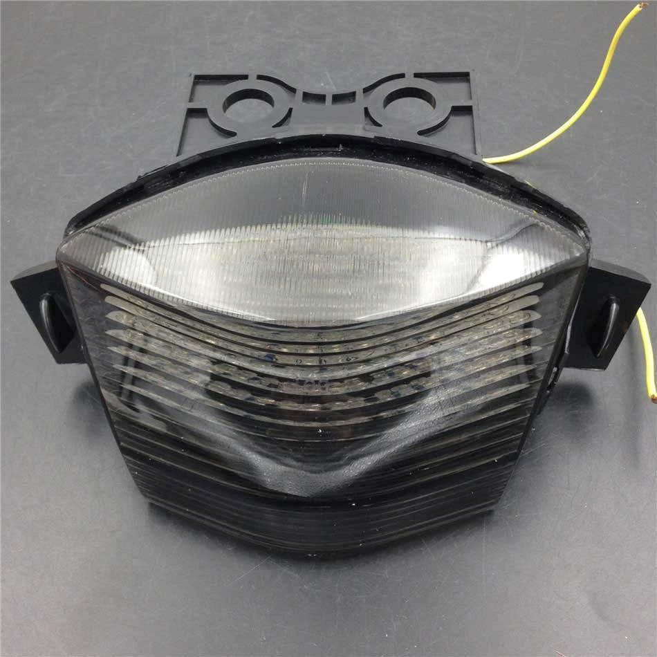 Rear LED Tail Brake Light for 2006 07 2008 Kawasaki Ninja 650R EX650 ER-6f Smoke - Image 2 of 4