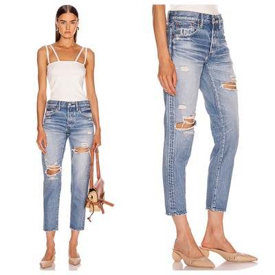 moussy vintage bowie tapered jeans