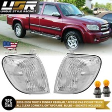 Jdm Clear Corner Light For 05-06 Toyota Tundra Regular Access Cab Pickup Truck