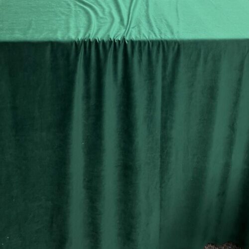 Soft Velvet Fabric, 118 Inch. in Width, Ideal Material for Drapery Tablecloths - Picture 22 of 45