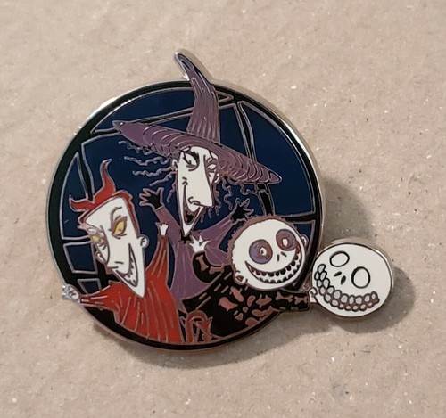 Disney Pins Nightmare Before Christmas Oogie Boogie Shock Lock Barrel Set of Two - Picture 4 of 4