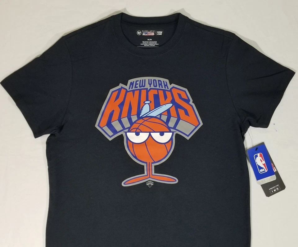 Camiseta para hombre '47 Brand NEW YORK KNICKS Global Artist Project Kevin Lyons talla M Foto 4 de 4