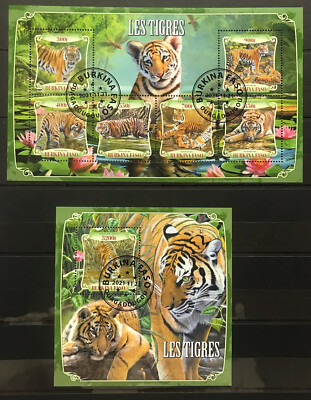 Tigers / Wild Cats / Tigres / Tigri - CTO - P2