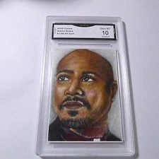 GABRIEL STOKES WALKING DEAD ARTIST AUTOGRAPH ACEO ART PRINT # 81/300 GRADED 10