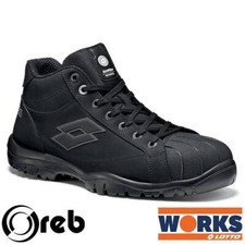Scarpe Antinfortunistiche Lotto Jump 350 II Mid S3L SR FO Black