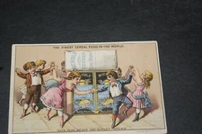 VINTAGE  TRADE CARD "AUSTIN NICHOLS & CO" SUPERIOR TABLE FOODS.