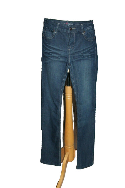 PANTALON JEANS FILLE  °°°  JLC  GIRL  °°°  SLIM .TAILLE 14 ANS.  PARFAIT ETAT