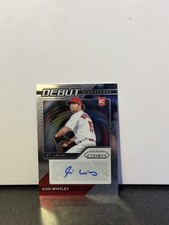 Kodi Whitley 2021 Panini Prizm Debut Signatures Rookie Auto RC DS-KW Cardinals