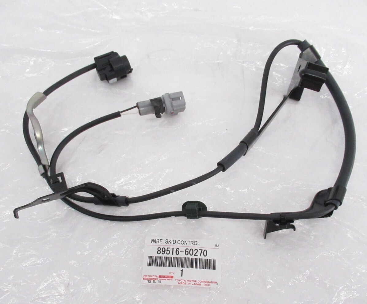 Genuine OEM Toyota Lexus 89516-60270 Driver Front ABS Sensor Wire