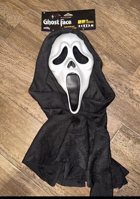 Fun World Officially Licensed 25Th Anniversary Ghost Face Mask Costume Accessory