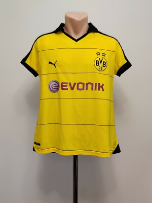 Football shirt soccer FC Borussia Dortmund BVB Home 2015/2016 Puma jersey Women