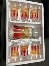 pitcher and glasses set 6