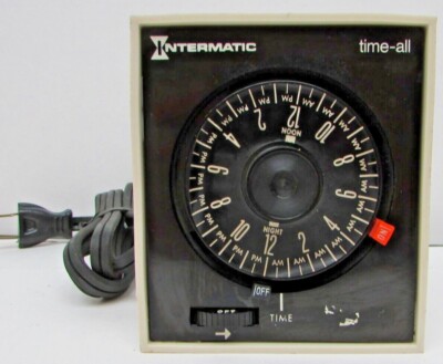 Vintage Intermatic  Time-All electric timer model E911-16 made in USA NOS New