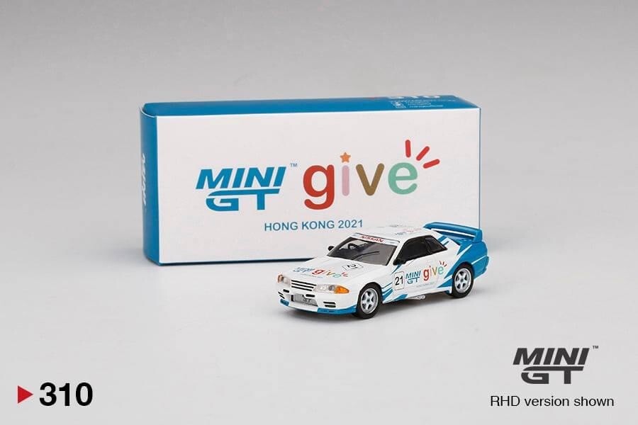 MINI GT 310 Nissan Skyline GT-R R32 Gr. A #21 GIVE 2021 Hong