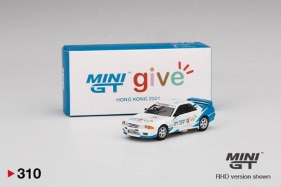 MINI GT 310 Nissan Skyline GT-R R32 Gr. A #21 GIVE 2021 Hong Kong