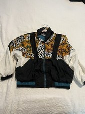 Vintage 90s Athleisurewear Windbreaker Track Jacket- Very Unique and Classy 