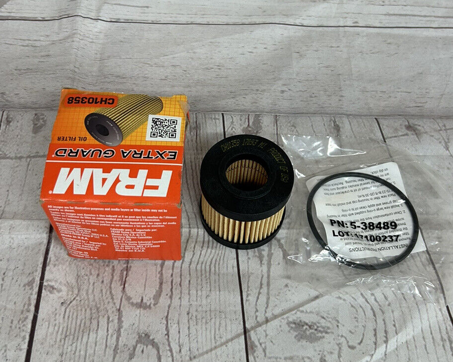 New Old Stock FRAM CH10358 Oil Filter For Conventional Oil(open box) Damaged Box