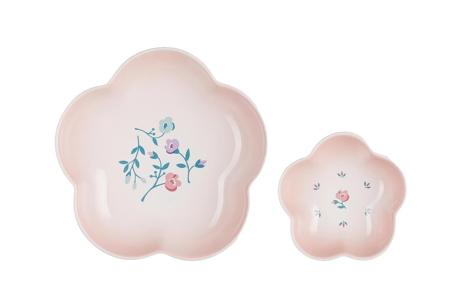 Vajilla de flores Le Creuset & serveware