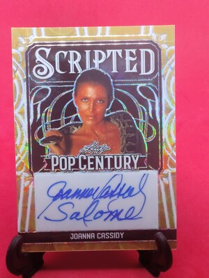 2024 POP CENTURY SCRIPTED JOANNA CASSIDY AUTOGRAPH Gold 1/1 RARE