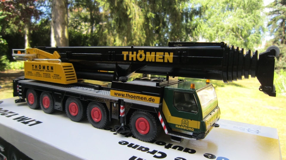 Conrad 2101/07 Liebherr Ltm 1200-5.1 " Thömen " ( D ) & Logo Conrad Mint Box. - Immagine 4 di 4
