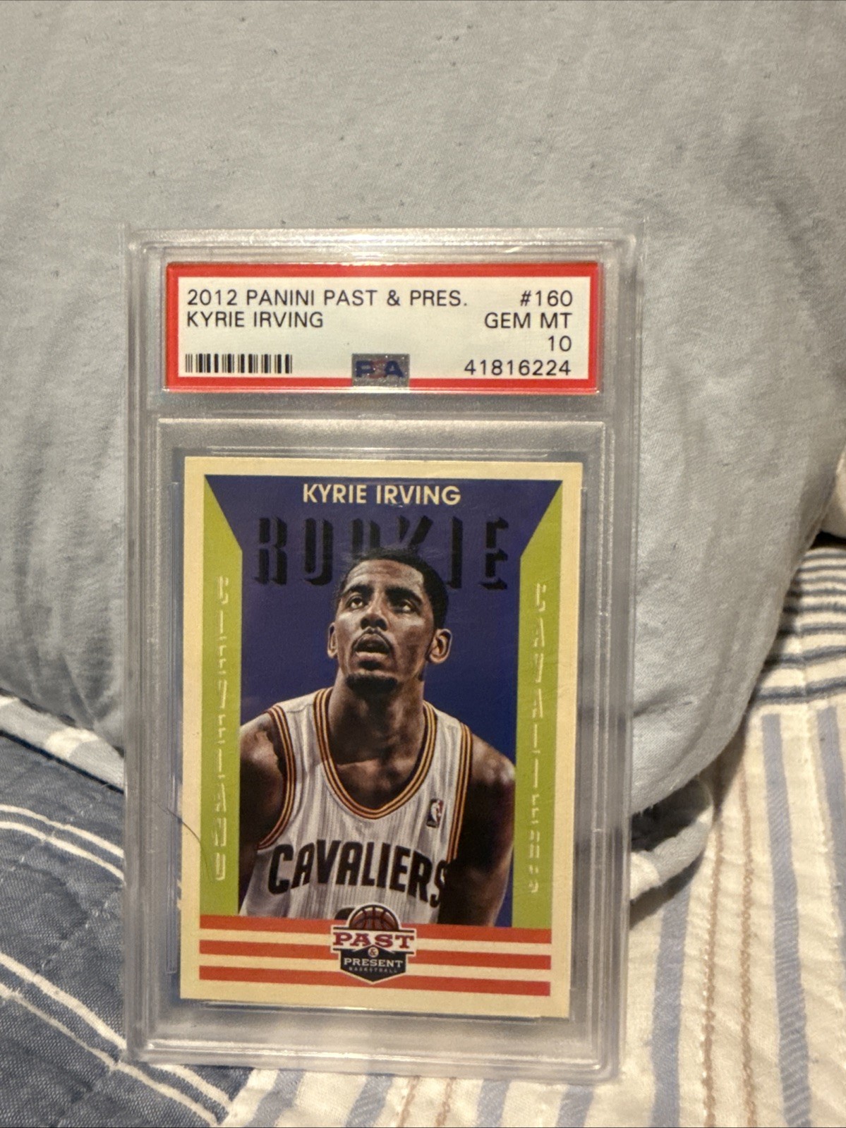 2012 Panini Past & Present Kyrie Irving #160 PSA 10 GEM MT