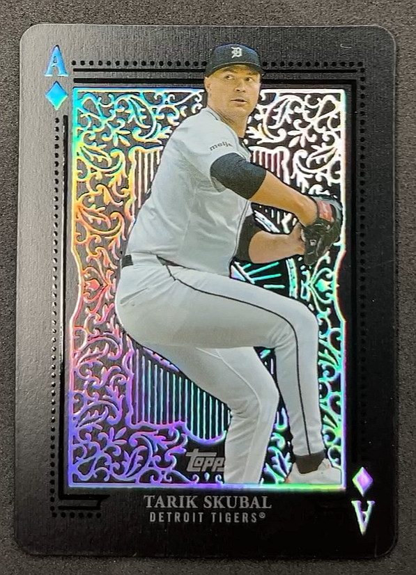 2025 Topps Series 1 #AA-23 Tarik Skubal All Aces Case Hit SSP Detroit Tigers