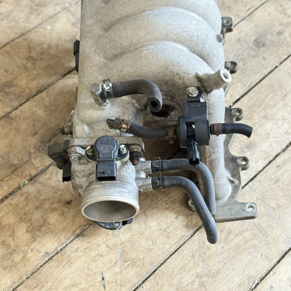 KIA SOUL M/T 2010 2,0 L colector de admisión probado OEM Foto 3 de 4