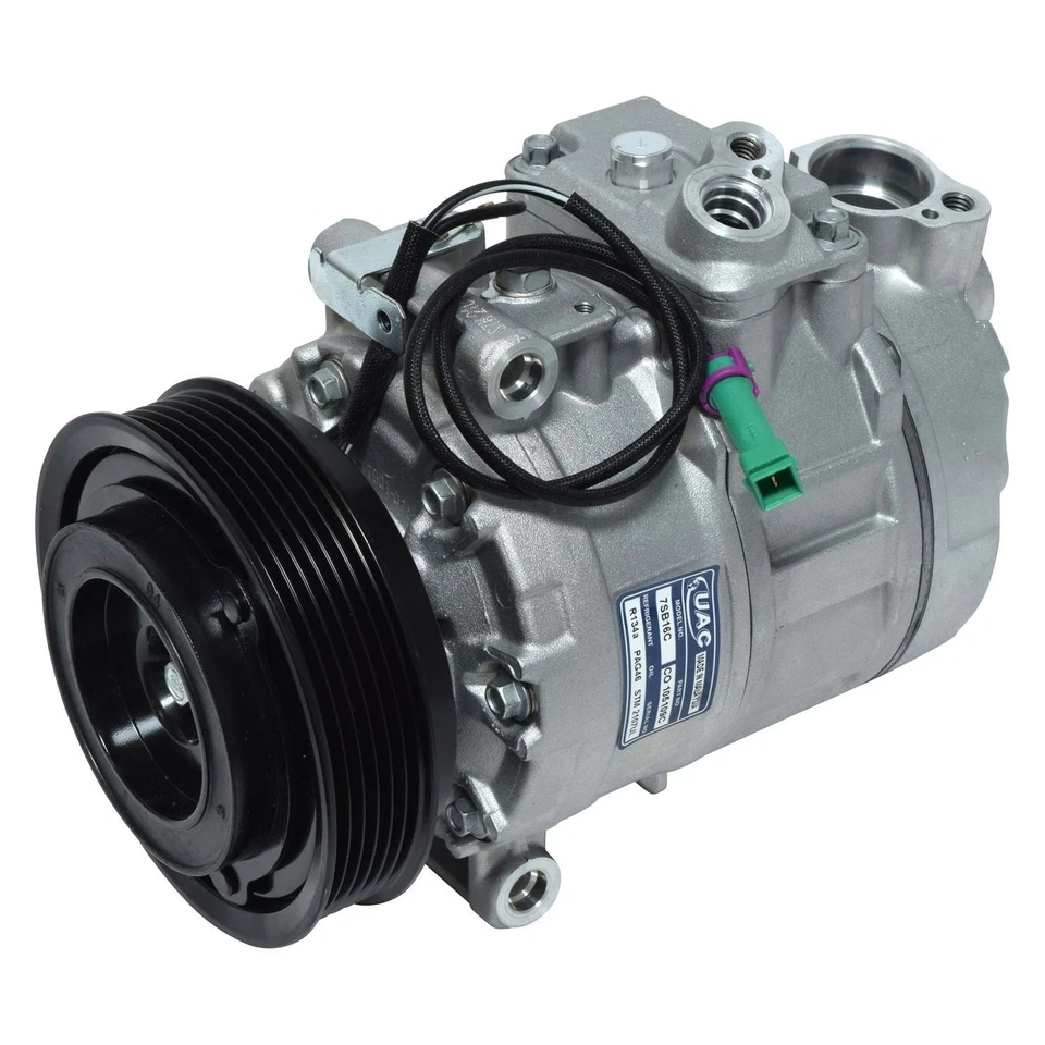 For Volkswagen Passat 1998-2005 UAC CO105109C A/C Compressor Assembly Foto 2 de 3