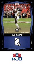 2025 UNO Elite Alt Jerseys Edition - Blue Bub Means #119 New Orleans Saints