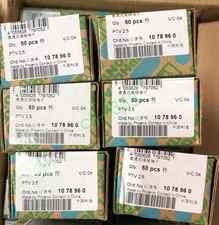 50PCS Phoenix Contact 1078960 straight through terminal block PTV 2,5