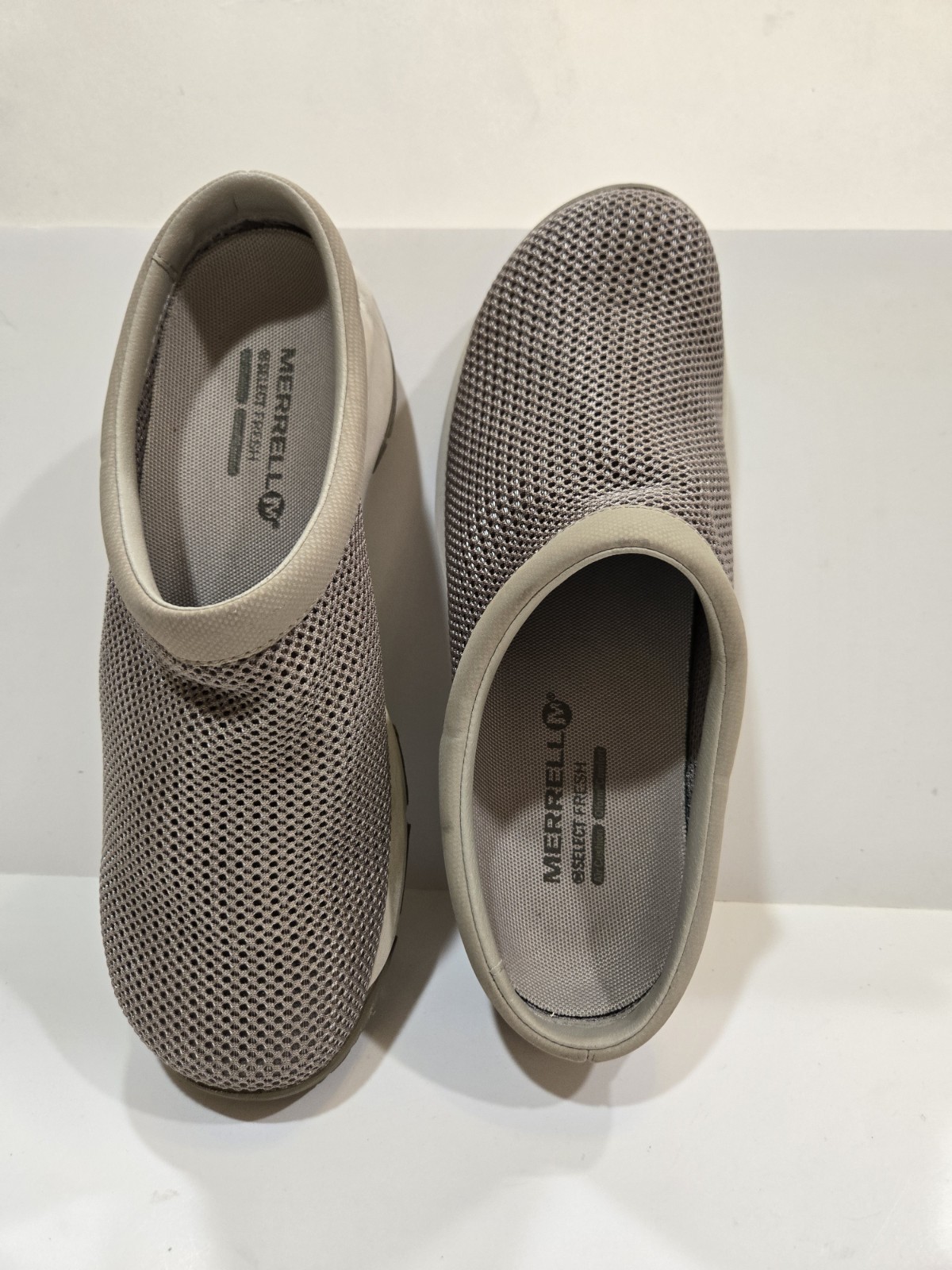 MERRELL Encore Breeze 3 zoccoli slip on grigio alluminio scarpe donna taglia 9 5 M