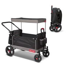 Wagon for Kids Toddler Stroller Rolling Cart Beach Trav ler 3974Z 1-3 Radio Baby