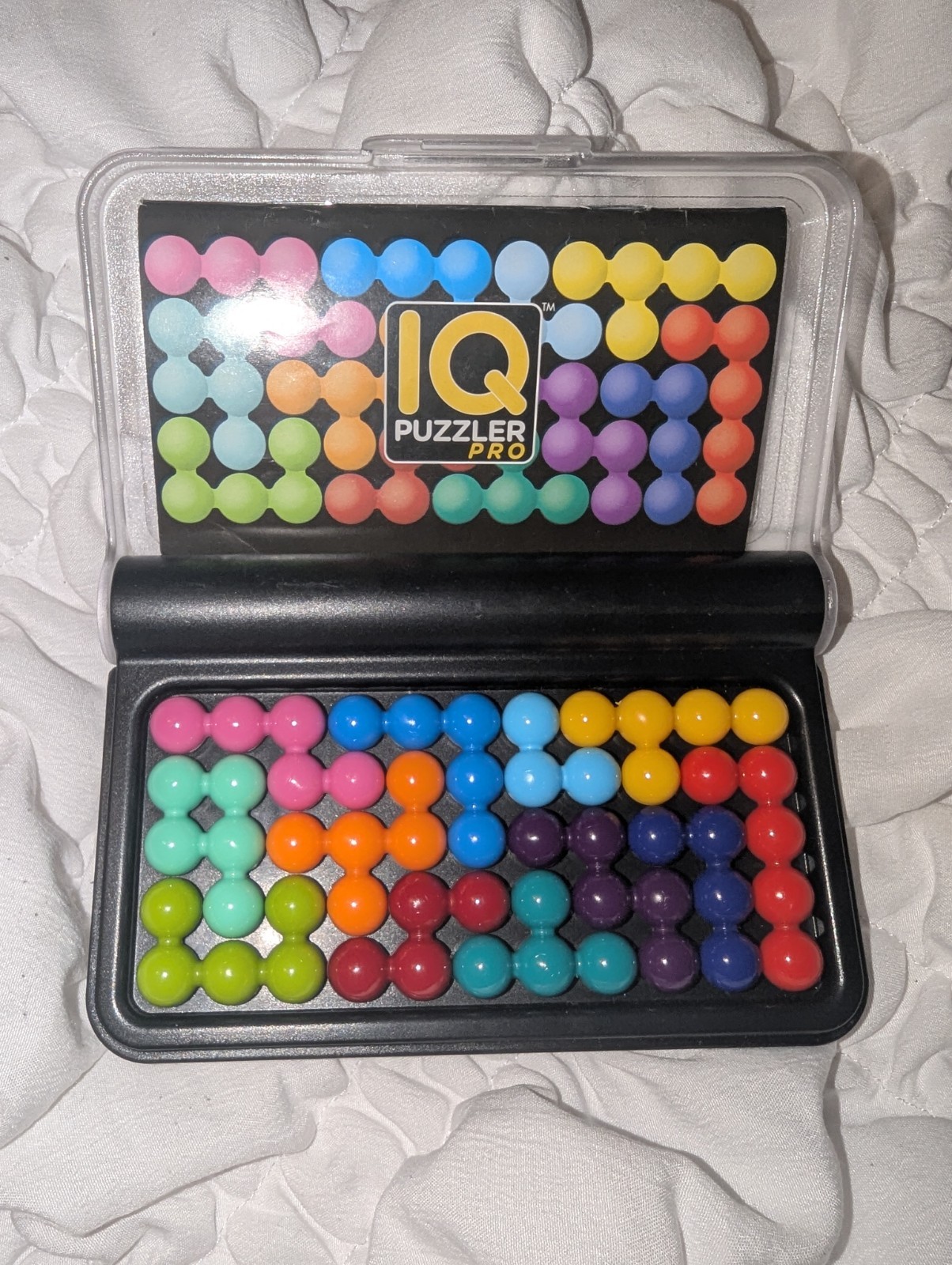 Smart Games - IQ Puzzler Pro, Puzzle Game with 120 Challenges, 3 Playing Modes,